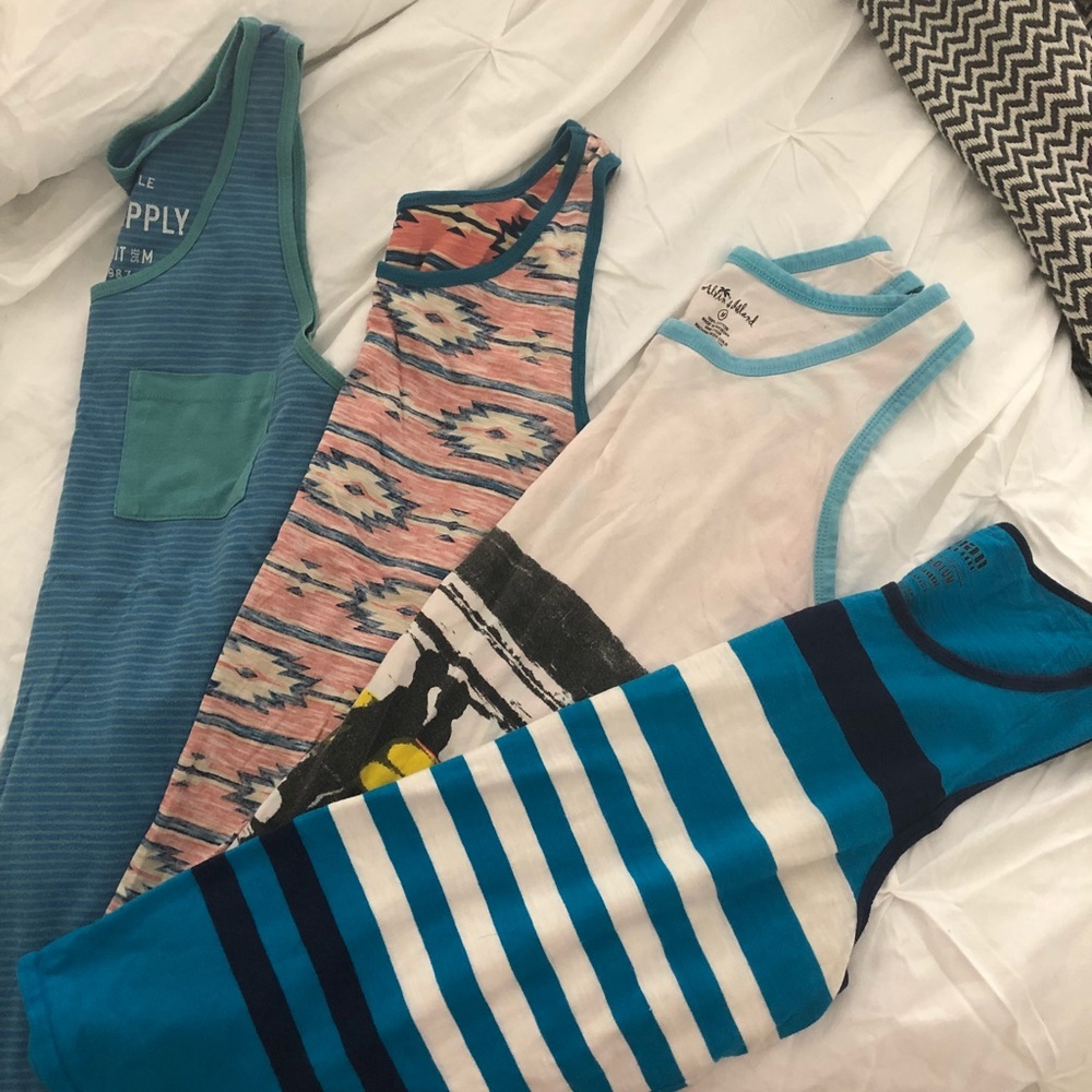Set of Four Tanks